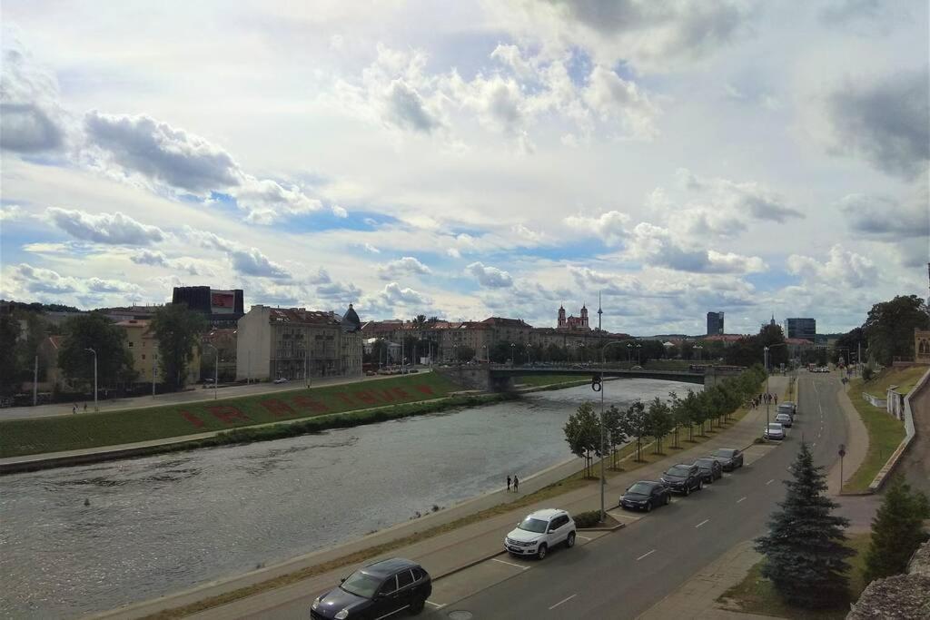 Slucko Central Studio Apartment Near River Wilna Exterior foto