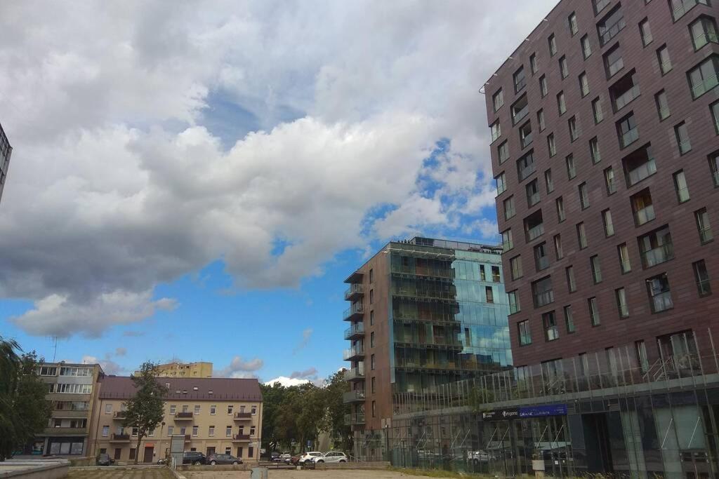 Slucko Central Studio Apartment Near River Wilna Exterior foto